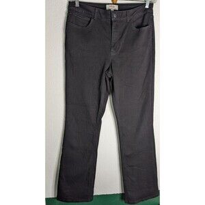 Wrangler Jeans Women Size  12 (34x30) Black  Straight Leg Relaxed Fit Denim (848